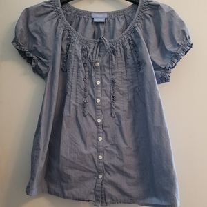 Van Heusen Button Down Top